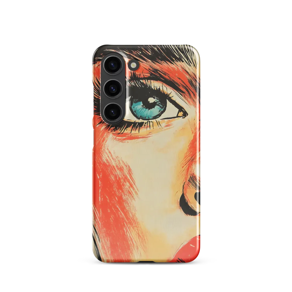 Intense Gaze: A Pop Art Portrait