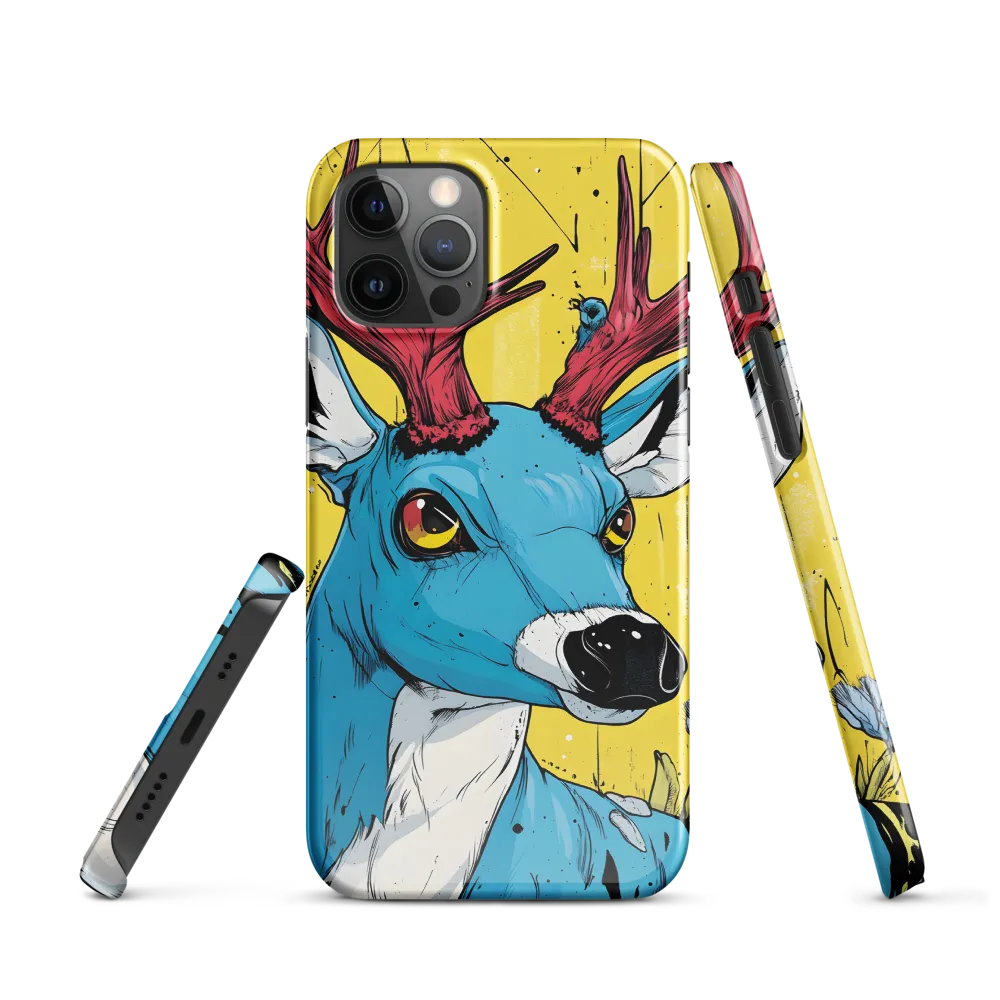 Vivid Antlers: A Modern Take on Nature