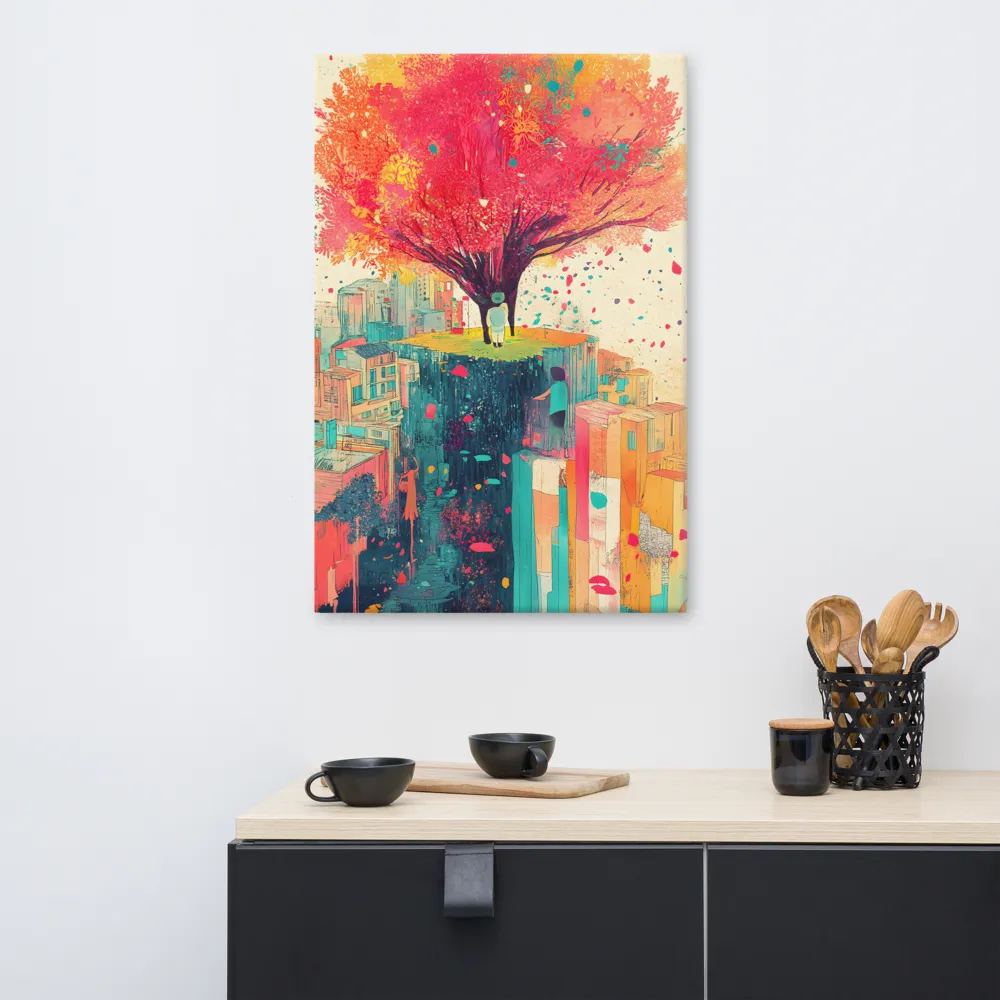 Whispers of Urban Dreams | Canvas | 24″×36″