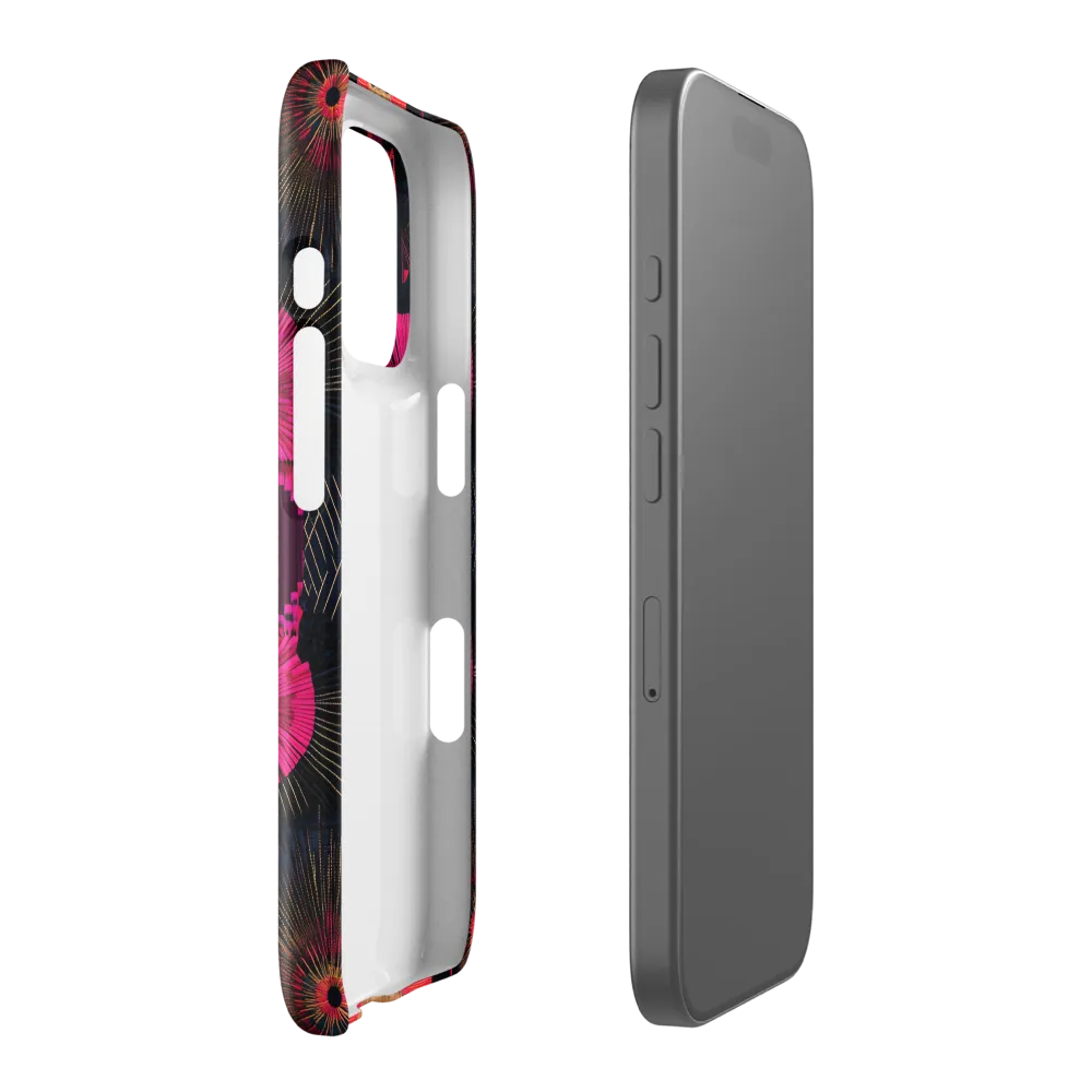 Dynamic Geometric Symphony | Phone Case |  16 Pro | Snap Case | Glossy