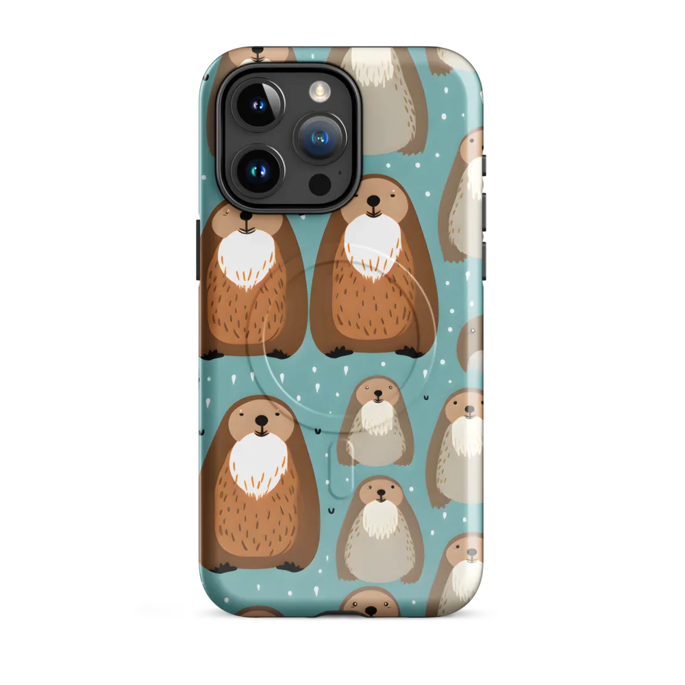 Whimsical Otter Pattern