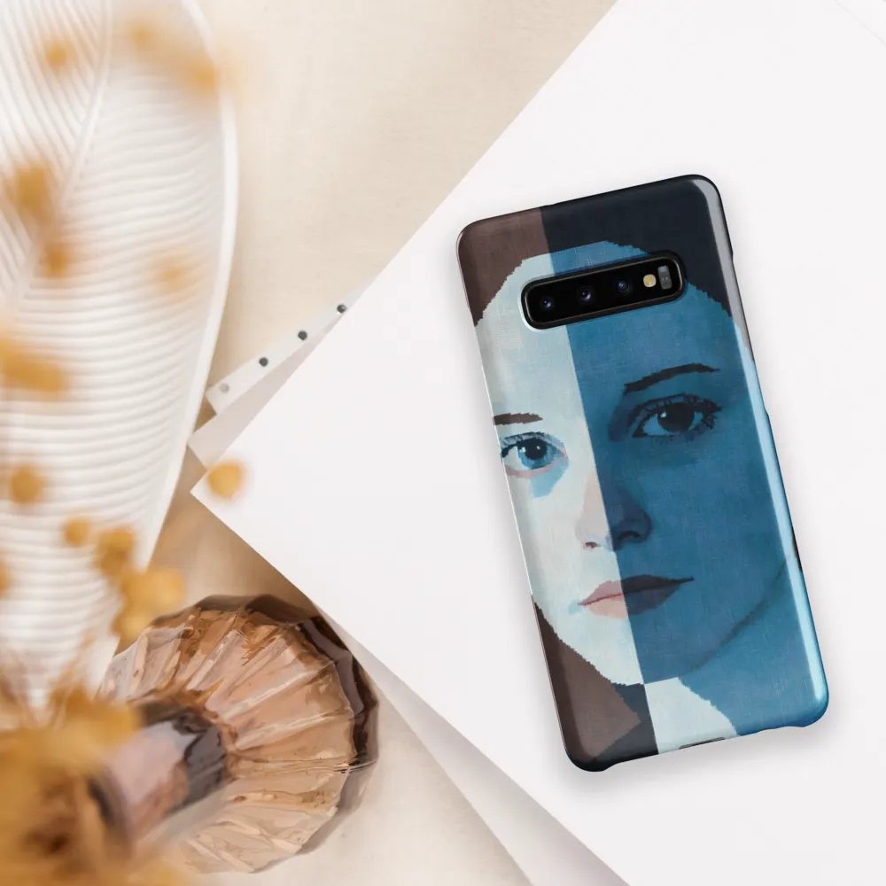 Duality in Blue | Phone Case |  S10 Plus | Snap Case | Glossy