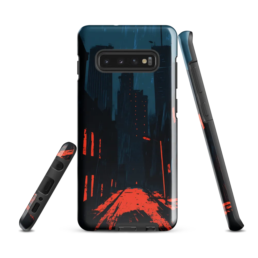 Echoes of an Ominous City | Phone Case |  S10 Plus | Tough Case | Glossy