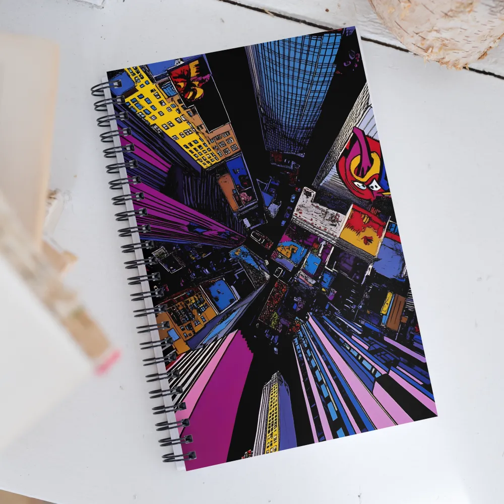 Urban Vortex | Spiral Notebook