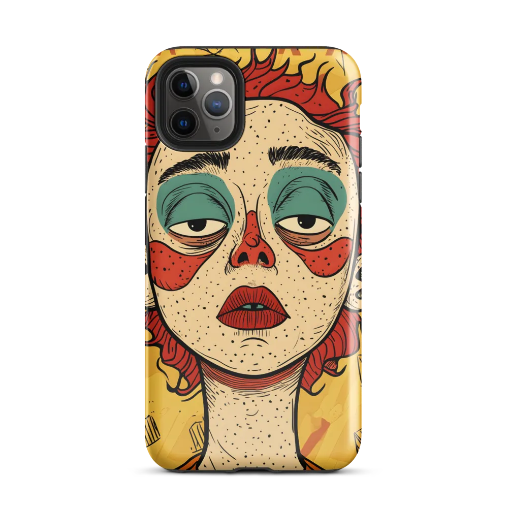 Contemplative Clown | Phone Case |  11 Pro Max | Tough Case | Glossy