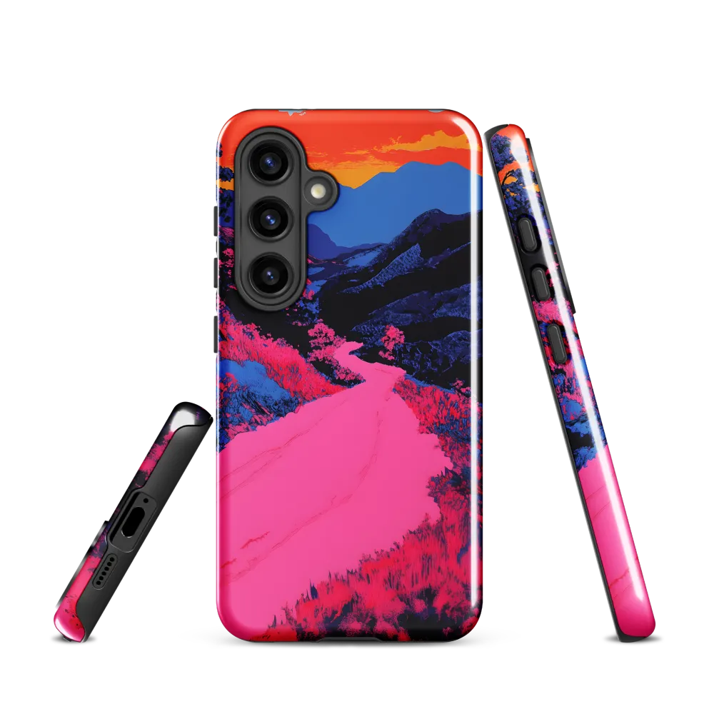 Ethereal Landscape in Vivid Hues
