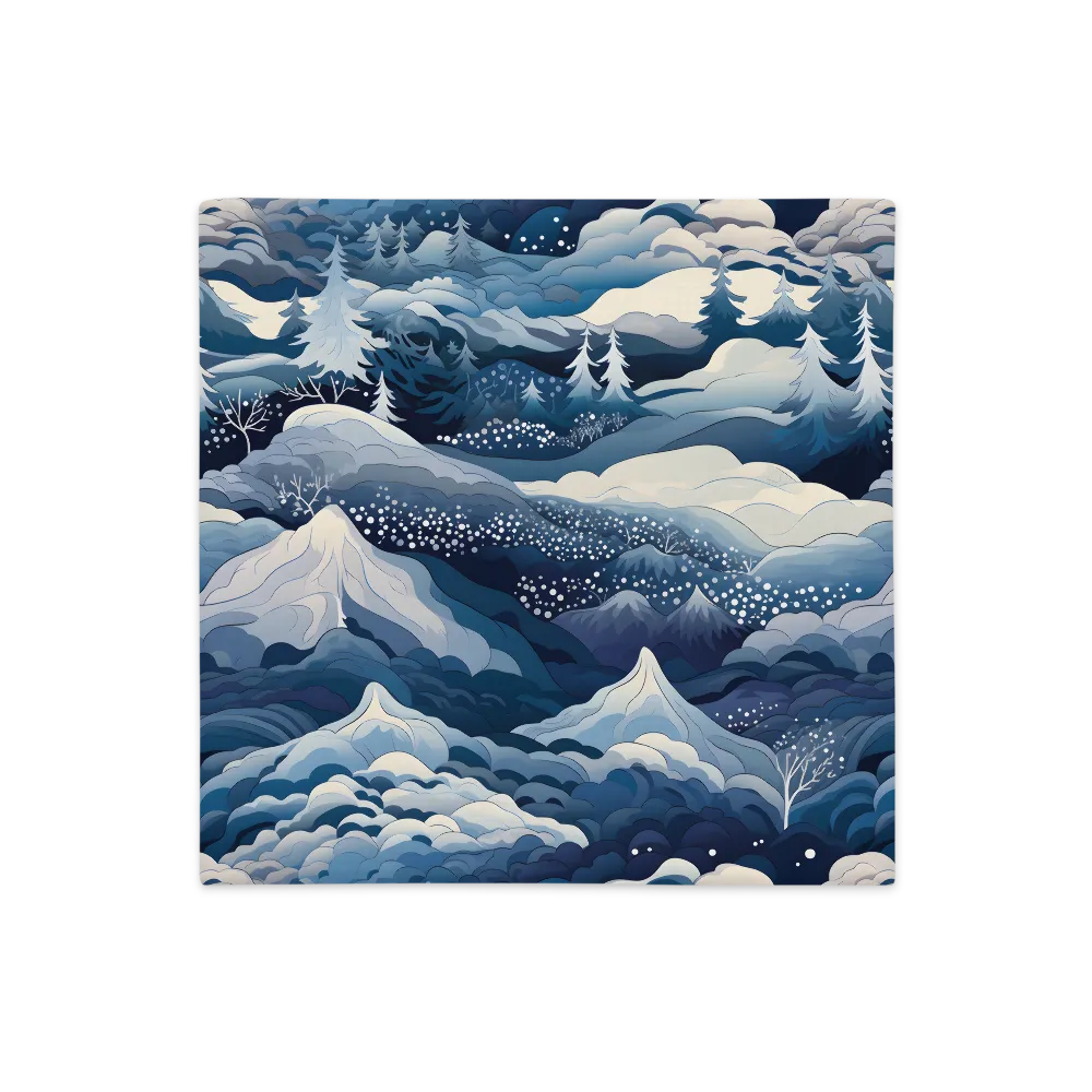 Whispers of Winter | Pillow Case | 18″×18″