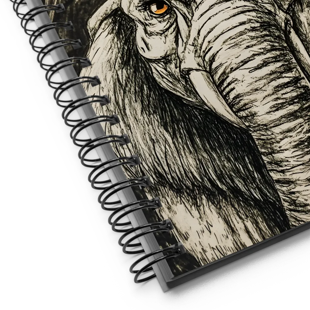 Strength and Wisdom: The Guardians of Nature | Spiral Notebook