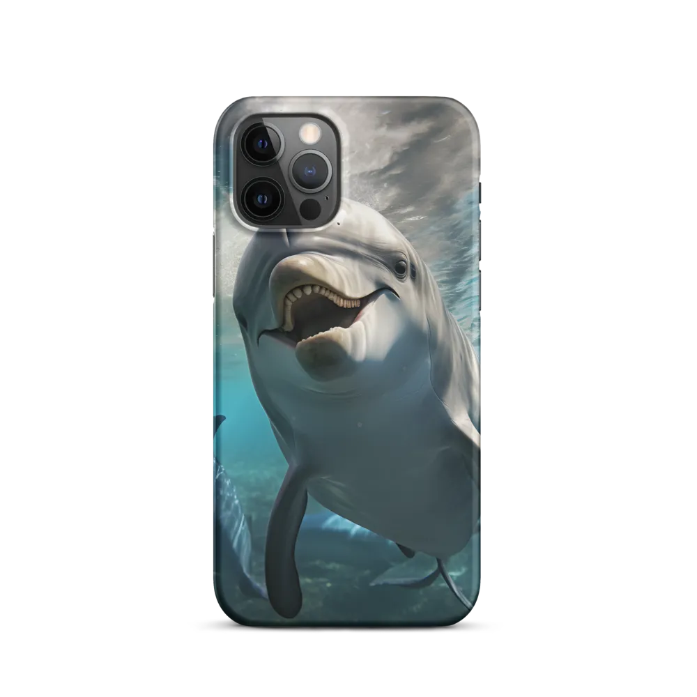 Beneath the Waves: A Dolphin's Dance