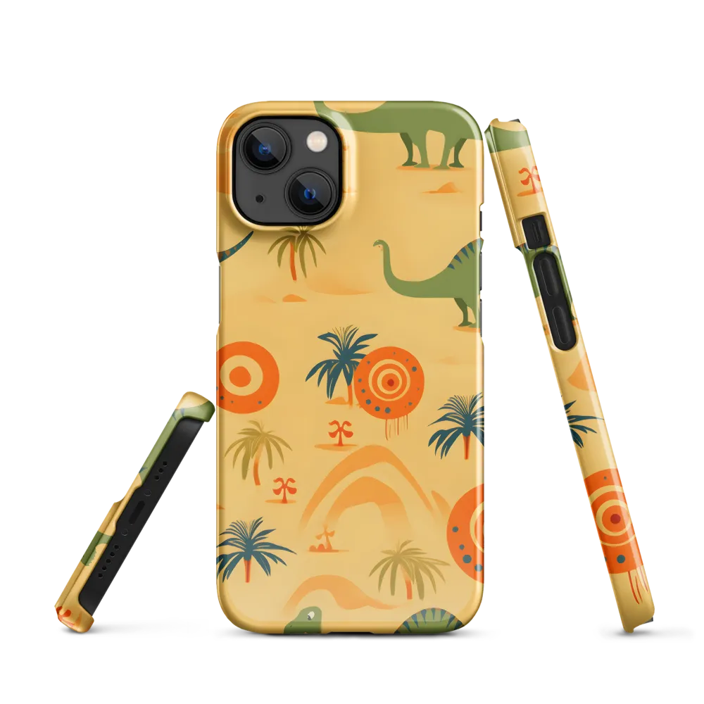 Prehistoric Playtime | Phone Case |  13 | Snap Case | Glossy