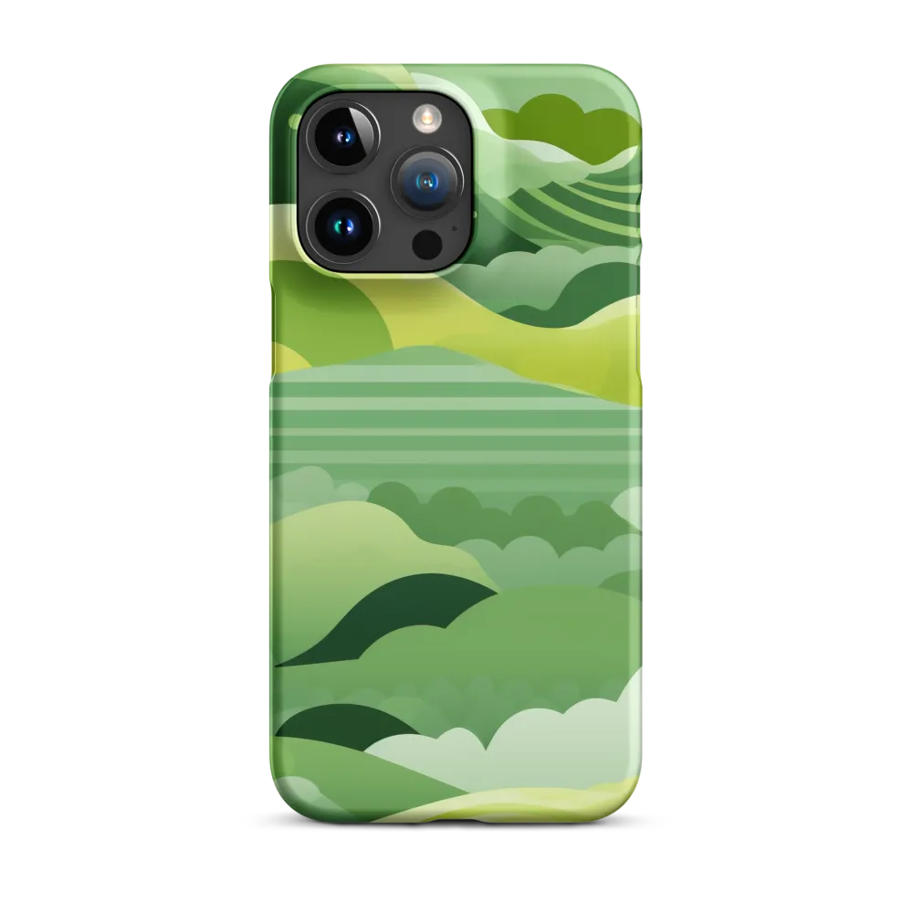 Tranquility in Green Waves