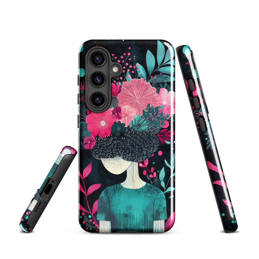Floral Harmony: A Portrait of Serenity