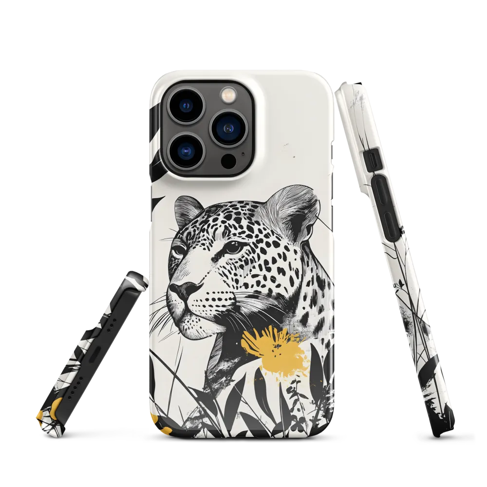Majestic Leopard Amongst Flora