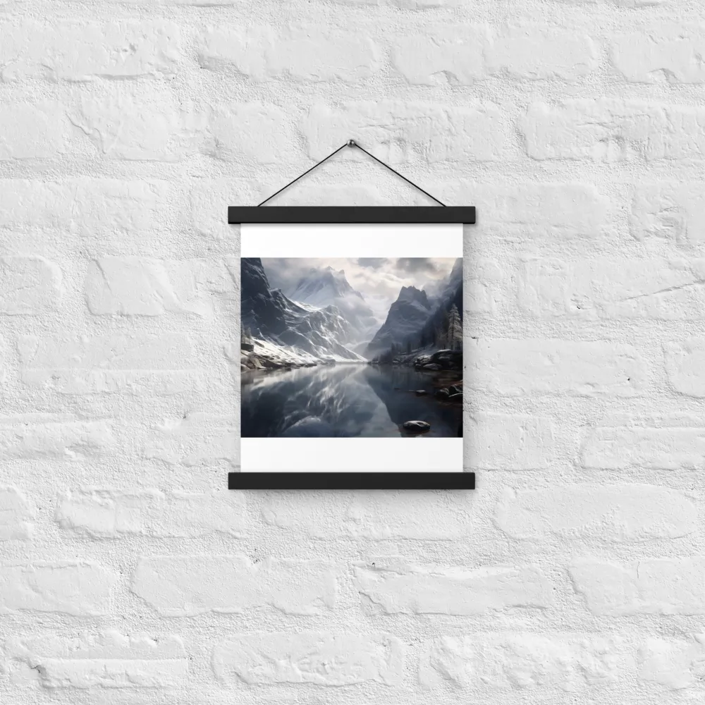 Echoes of Tranquility | Poster With Black Wood Hanger | 11″×14″