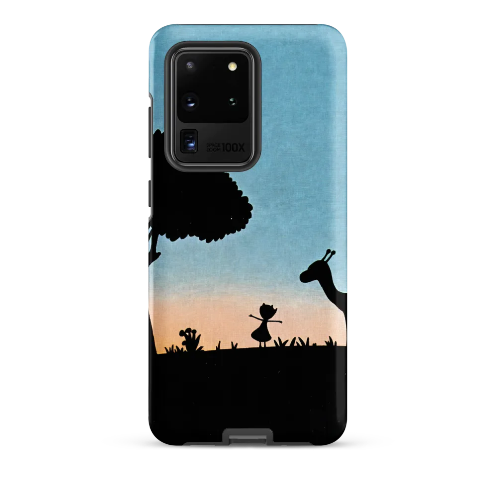 Curiosity in the Silhouette | Phone Case |  S20 Ultra | Tough Case | Matte
