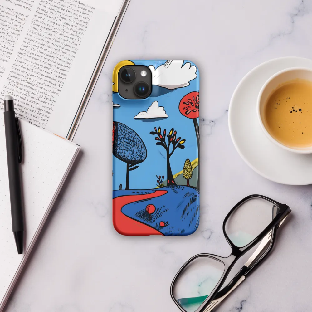 A Playful Journey Through Whimsical Woods | Phone Case |  15 Plus | Snap Case | Matte