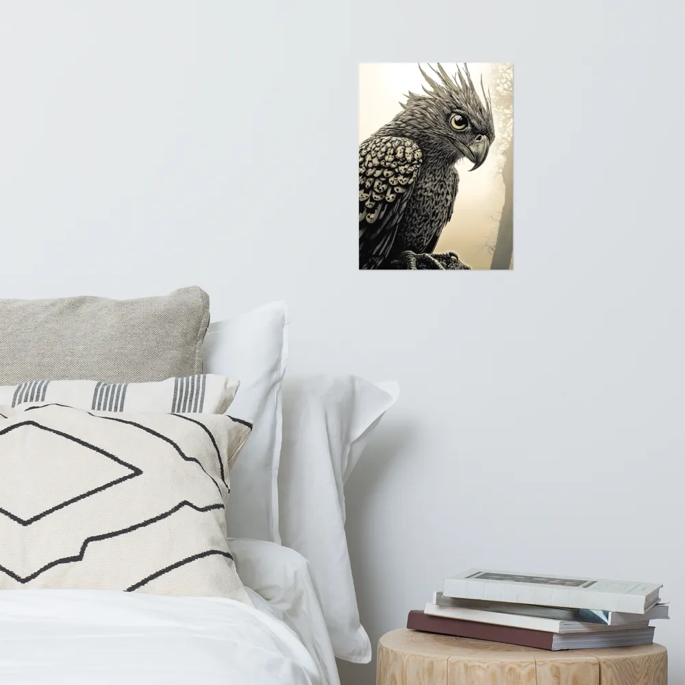 Majestic Owl in Detail | Art Print