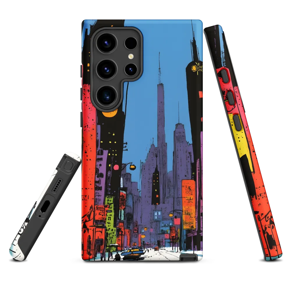 Neon City Dreams | Phone Case |  S24 Ultra | Tough Case | Matte