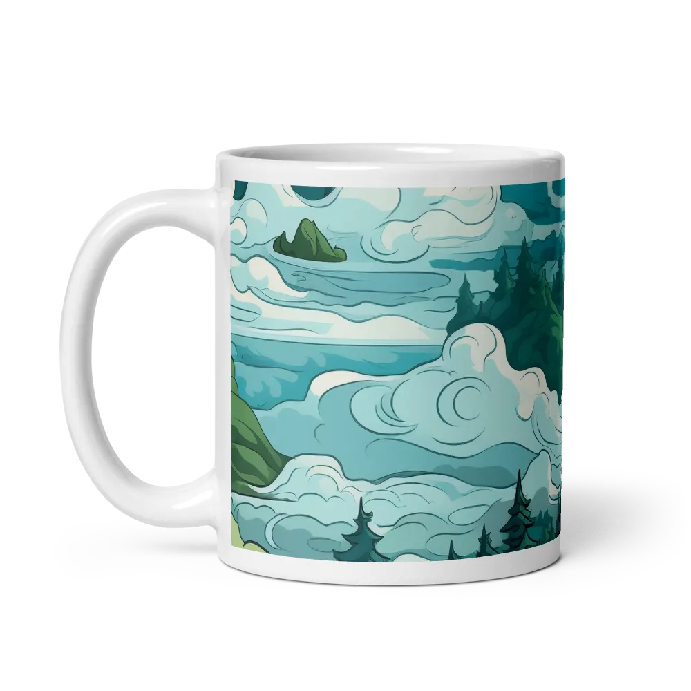 Harmony of Nature | Mug with White inside | 11 oz