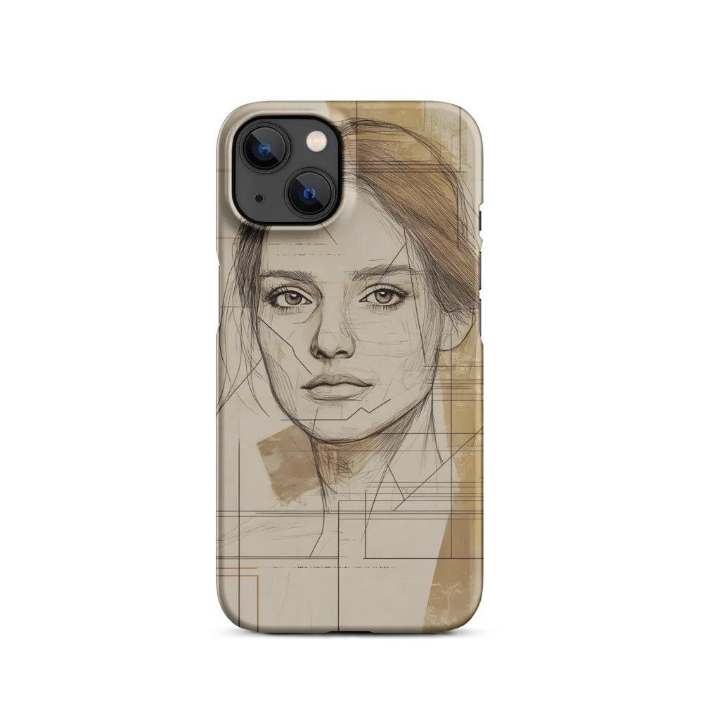 Geometric Elegance: A Modern Portrait