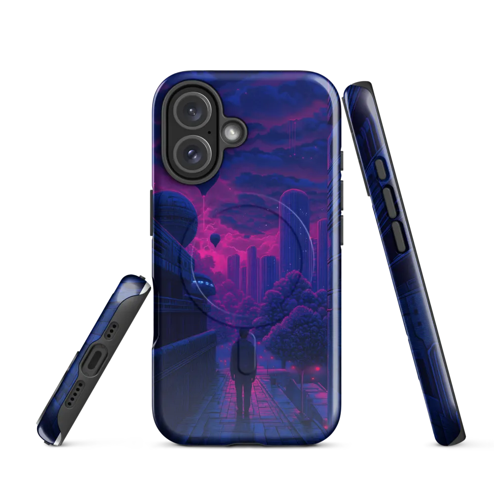 Lost in a Technological Dreamscape | Phone Case |  16 | MagSafe® Tough Case | Glossy