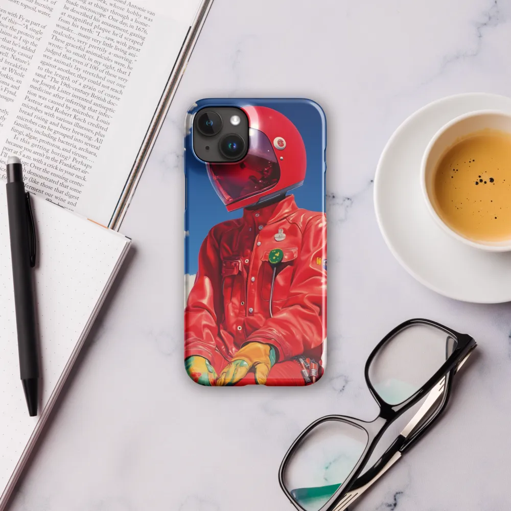 Astronaut in Crimson