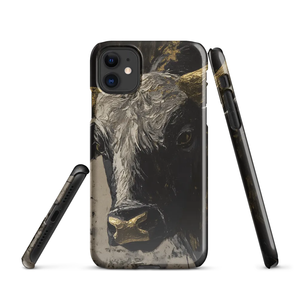 Majestic Bull: The Power in Black and Gold