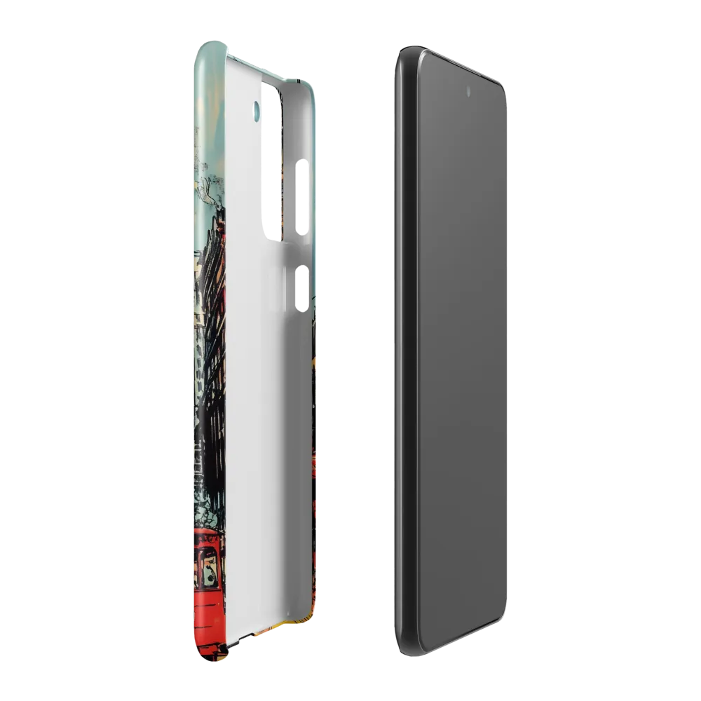 The Heartbeat of the City | Phone Case |  S21 Plus | Snap Case | Glossy