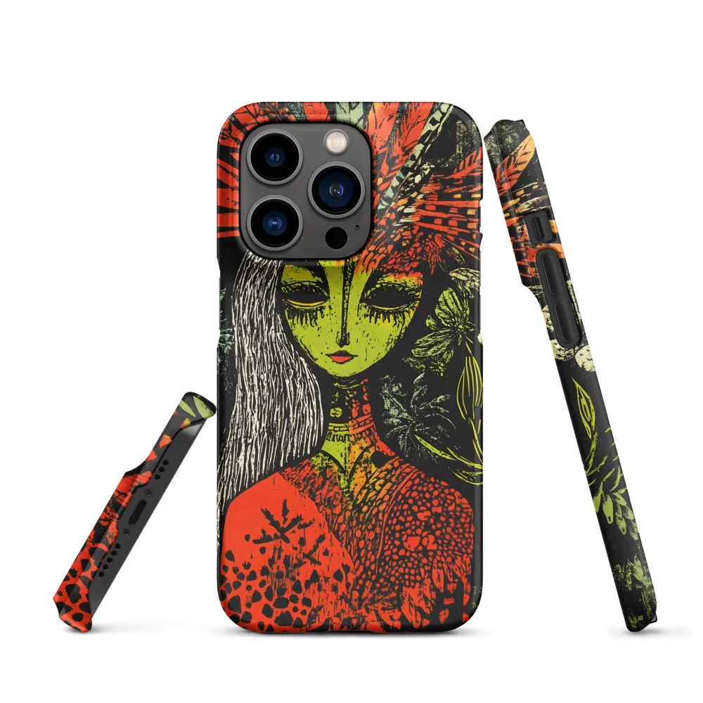 Mystical Flora: A Surreal Portrait