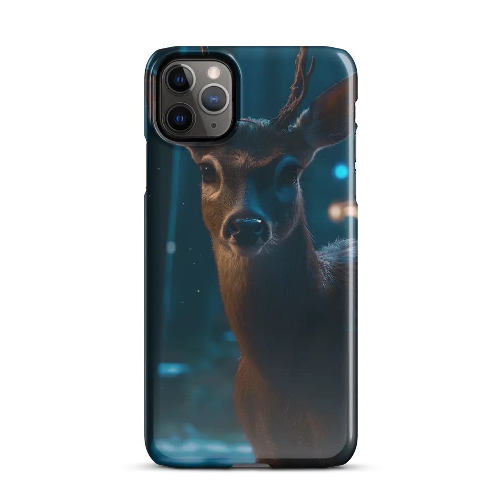 Whispers of the Forest: A Serene Encounter | Phone Case |  11 Pro Max | Snap Case | Glossy