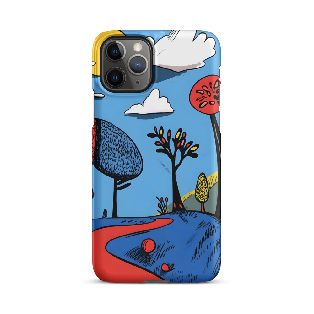 A Playful Journey Through Whimsical Woods | Phone Case |  11 Pro | Snap Case | Matte