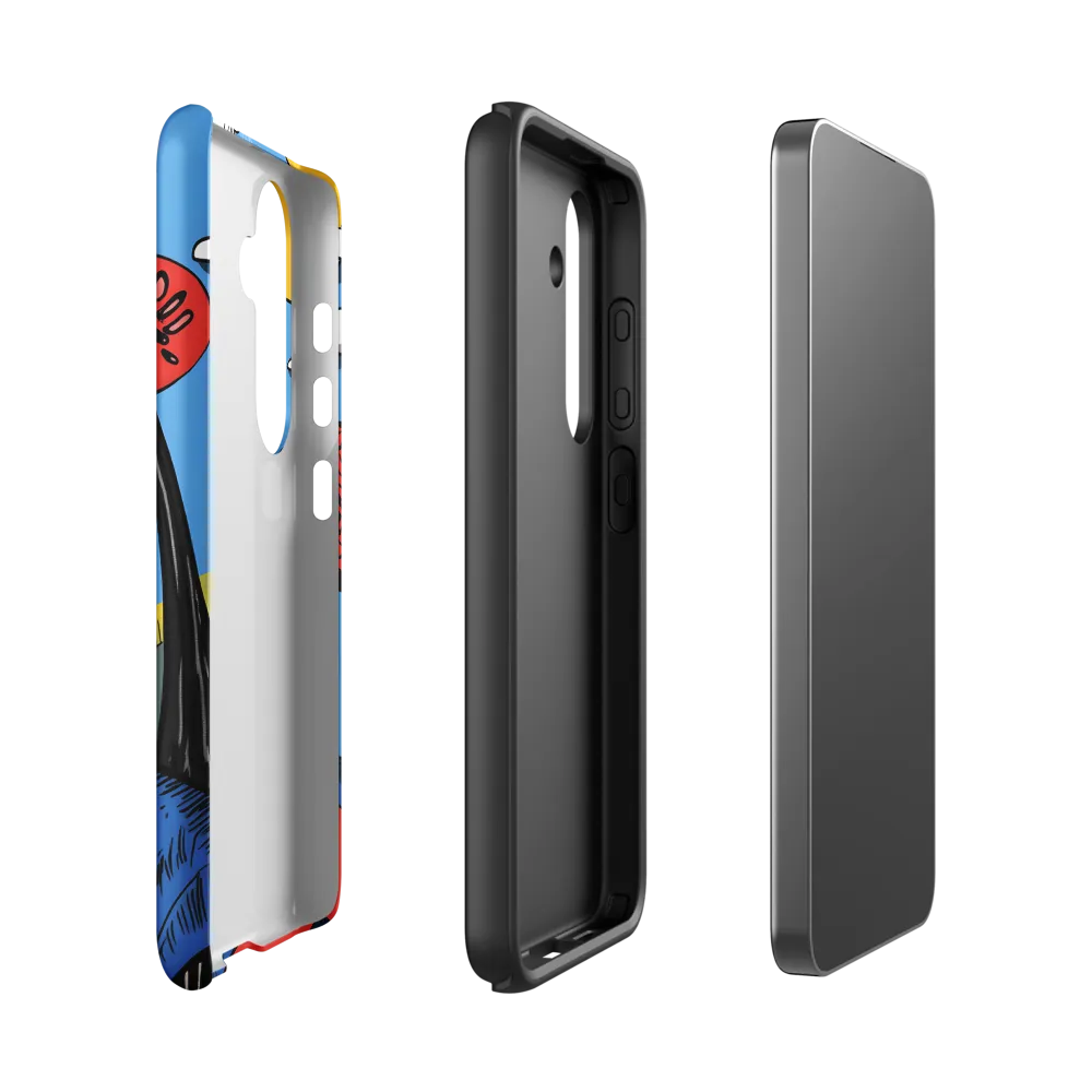 A Playful Journey Through Whimsical Woods | Phone Case |  S24 | Tough Case | Matte