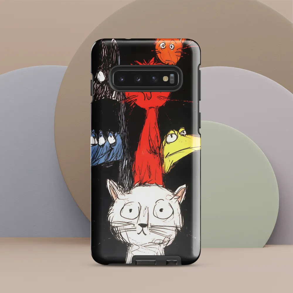 Whimsical Menagerie | Phone Case |  S10 | Tough Case | Glossy