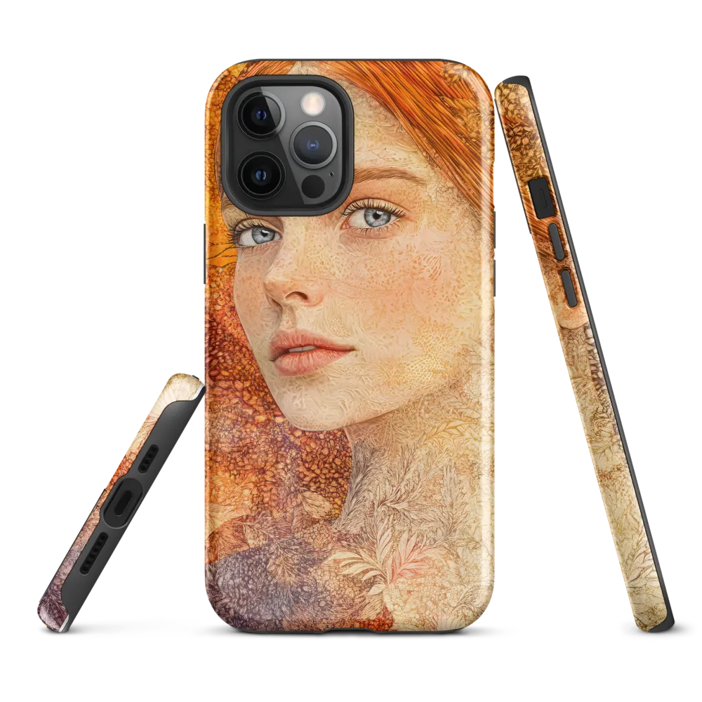 Embracing Autumn's Glow | Phone Case |  12 Pro Max | Tough Case | Glossy