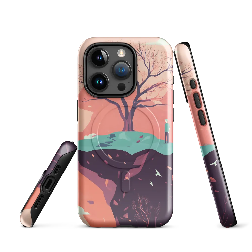 Contemplating Solitude | Phone Case |  15 Pro | MagSafe® Tough Case | Glossy