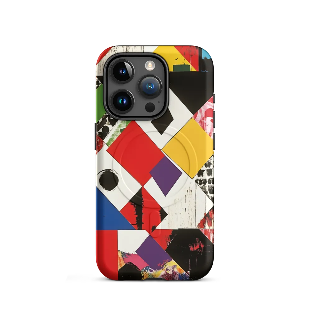 Energizing Geometry | Phone Case |  15 Pro | MagSafe® Tough Case | Matte