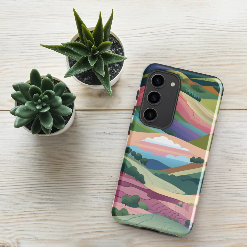 Harmonious Hills | Phone Case |  S23 | Tough Case | Glossy