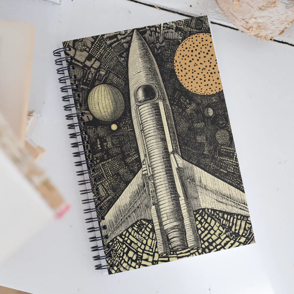 Voyage to the Unknown | Spiral Notebook