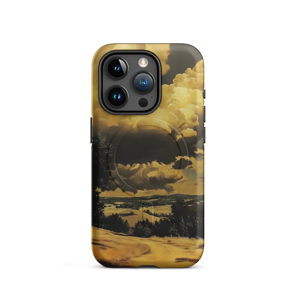 Golden Serenity in the Landscape