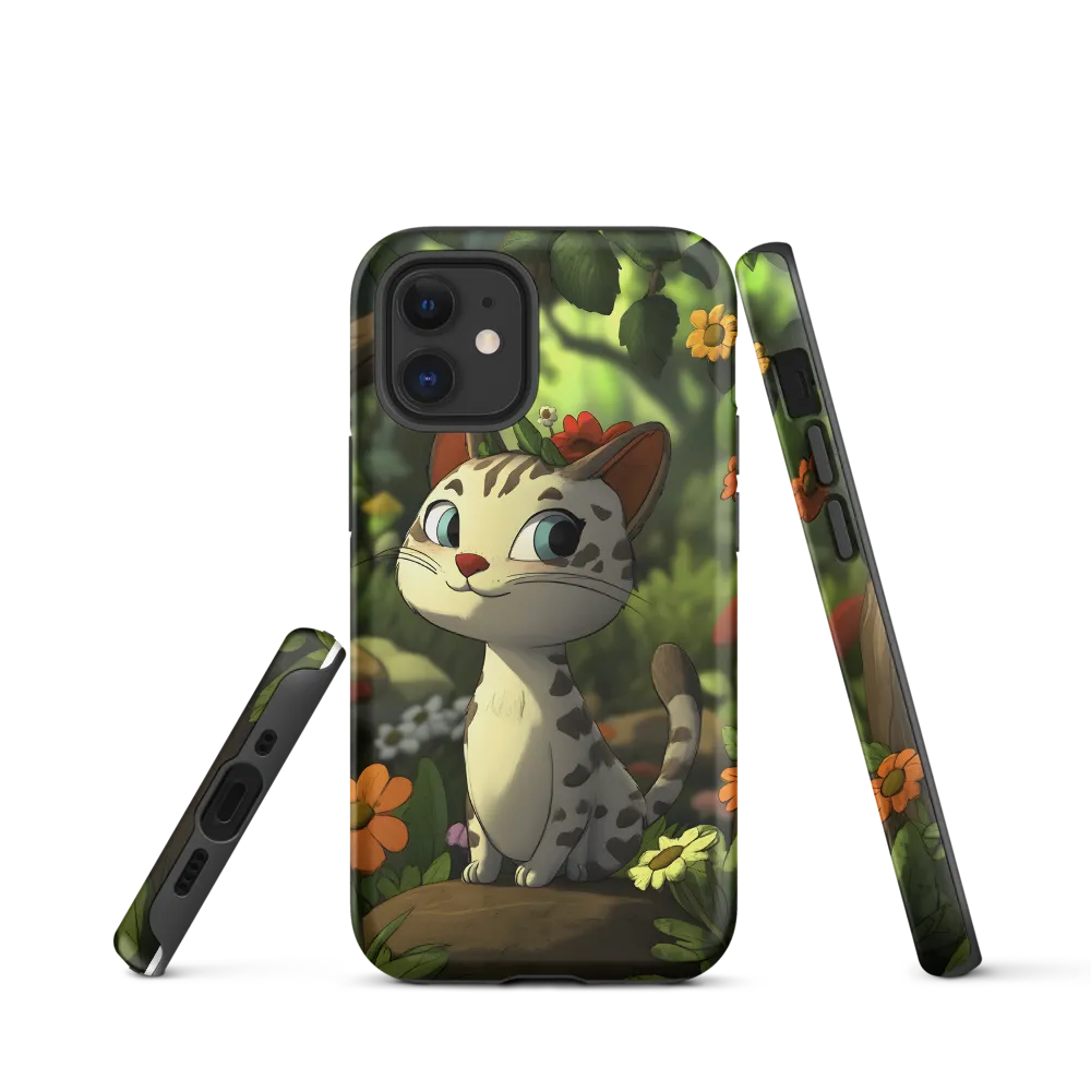 Whimsical Forest Cat