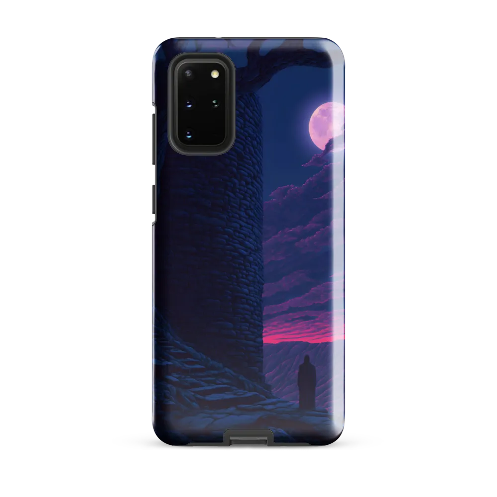 Moonlit Solitude | Phone Case |  S20 Plus | Tough Case | Glossy