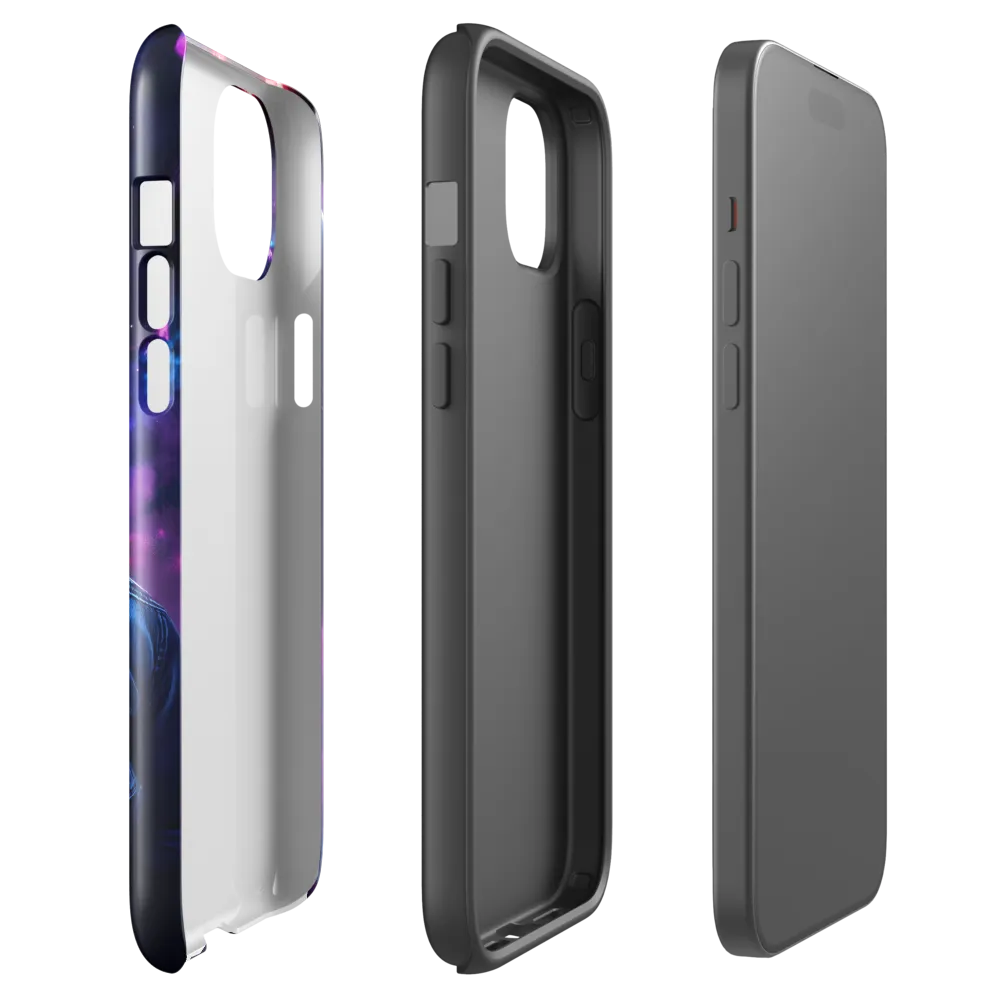 Cosmic Scream | Phone Case |  15 Plus | Tough Case | Glossy