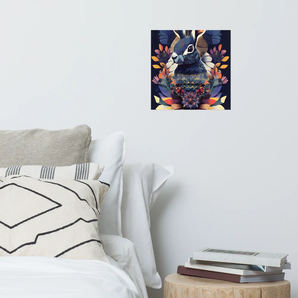 Ethereal Bunny: A Geometric Wonderland