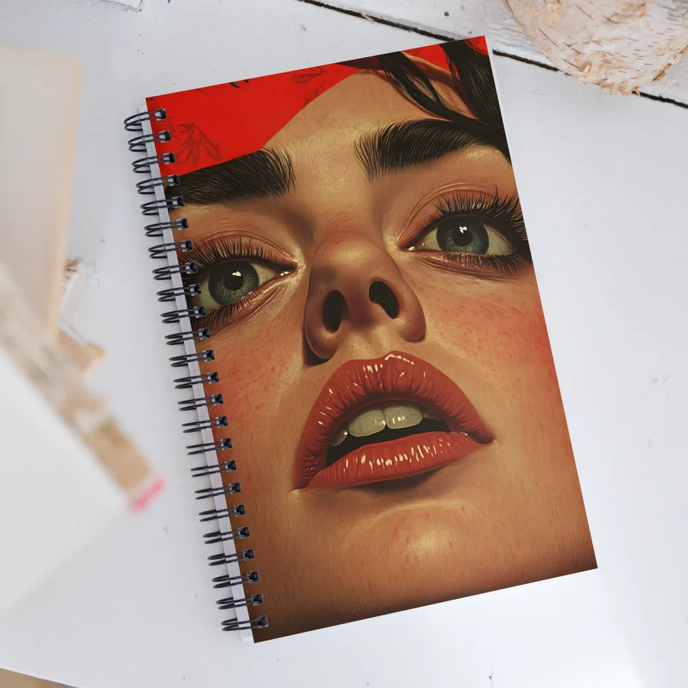 Intense Gaze | Spiral Notebook