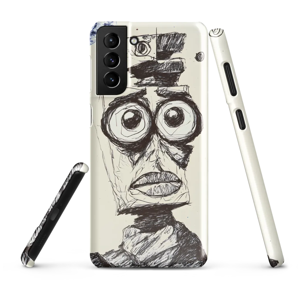 Abstract Surrealist Figure in Cubism