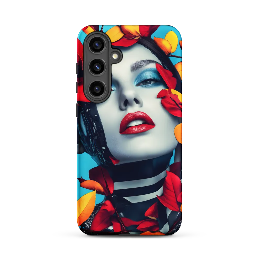 Futuristic Fusion: Nature Meets Technology | Phone Case |  S24 Plus | Tough Case | Matte