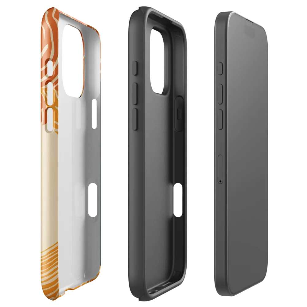 Silent Reflections under Swirling Leaves | Phone Case |  16 Pro Max | Tough Case | Glossy