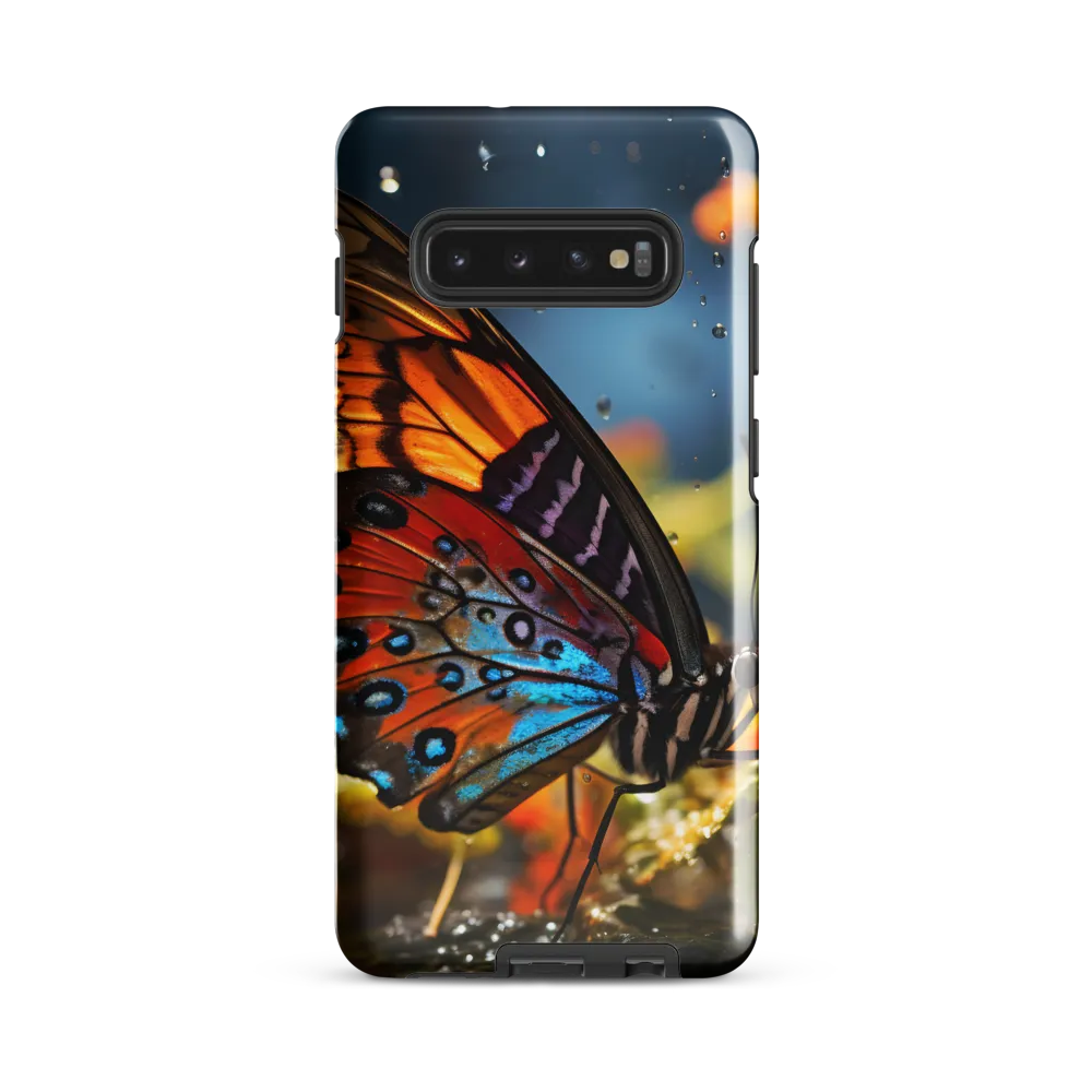 Dance of Colors: The Butterfly's Elegance | Phone Case |  S10 Plus | Tough Case | Glossy