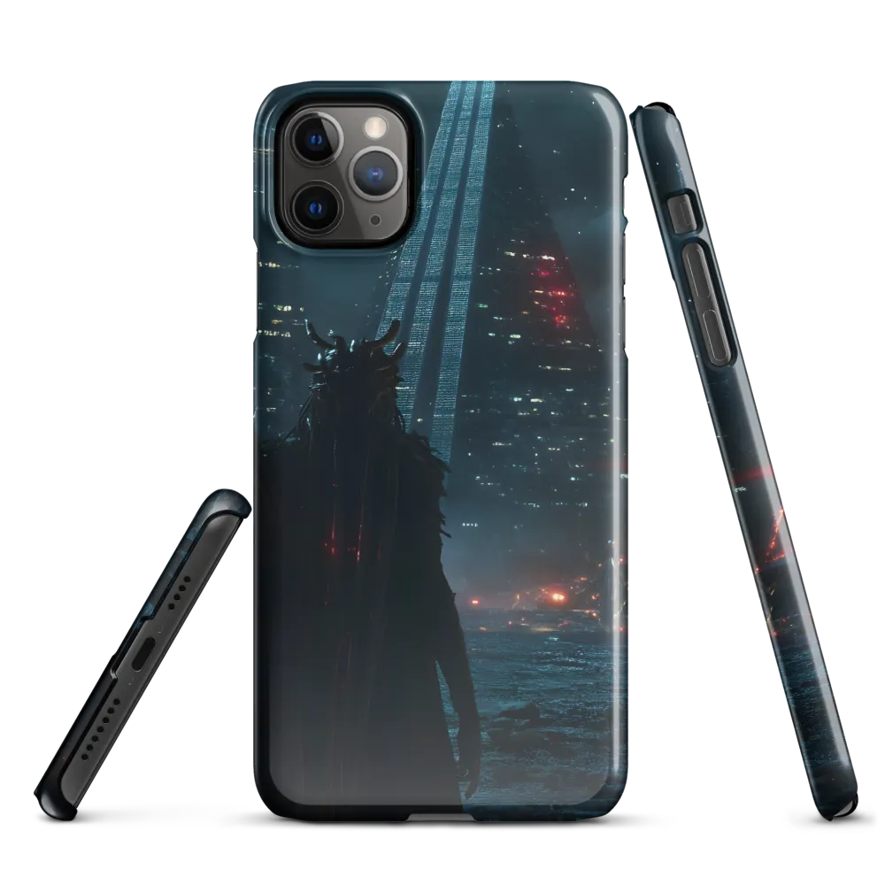 The Guardian of the Neon City | Phone Case |  11 Pro Max | Snap Case | Glossy