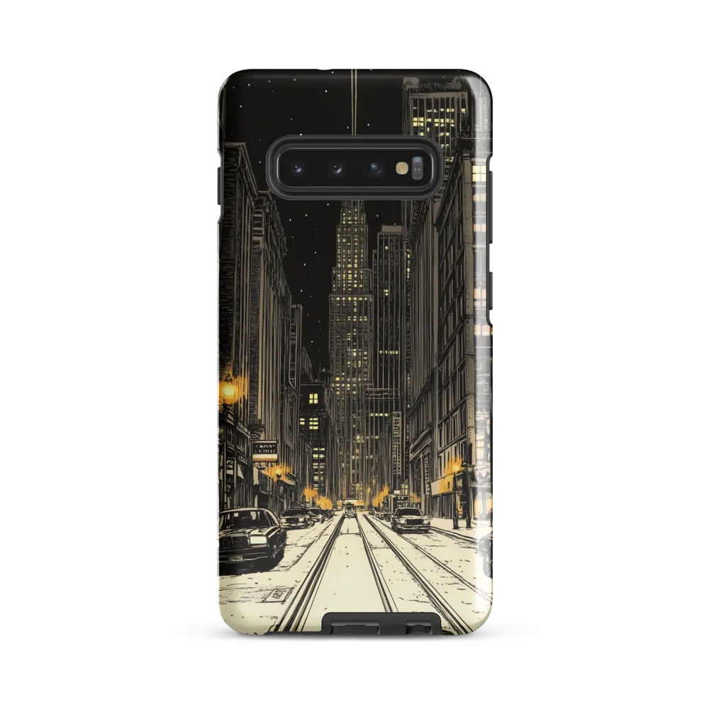 Whispers of the Night City | Phone Case |  S10 Plus | Tough Case | Glossy